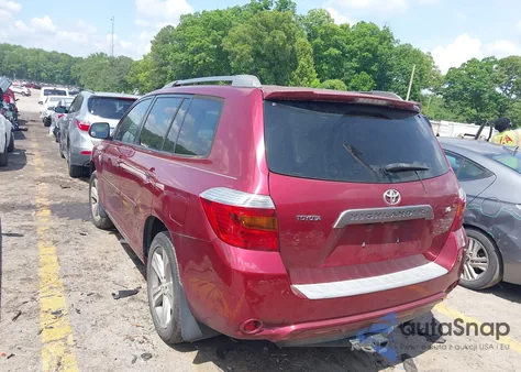 2008 Toyota Highlander Sport из США, поврежденный, VIN JTEDS43A882051815